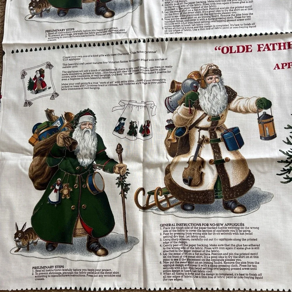 2 x Fabric Applique Panels‎ 